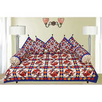 Multi Printed Diwan Set