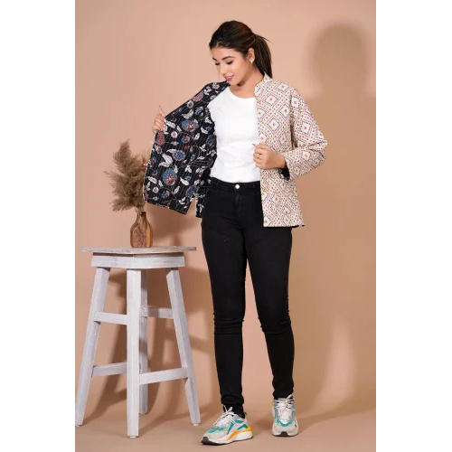 Girls Cotton Quilted Jacket