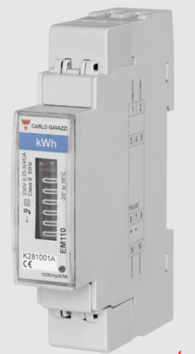 EM110DINAV71XO1X Single-Phase Energy meter