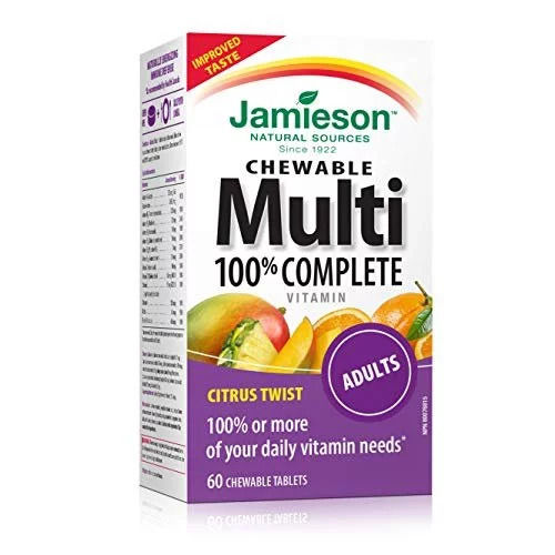 Jamieson Complete Chewable Multivitamin
