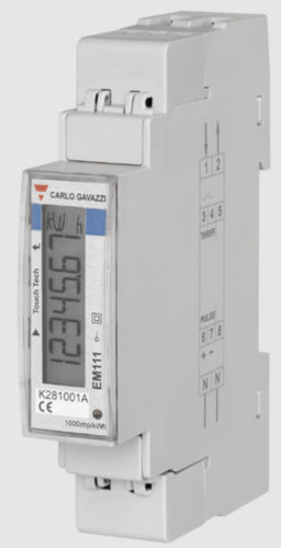 EM111DINAV81XM1X Single-Phase Energy analyzer