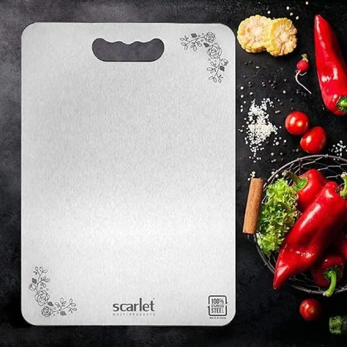 Scarlet Multi Products Stainless Steel Chopping Board