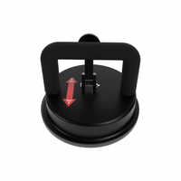 Black Scarlet Multi Products Glass Suction Cup - Metal Material, Standard Size | Industrial Application, Durable And Versatile Design