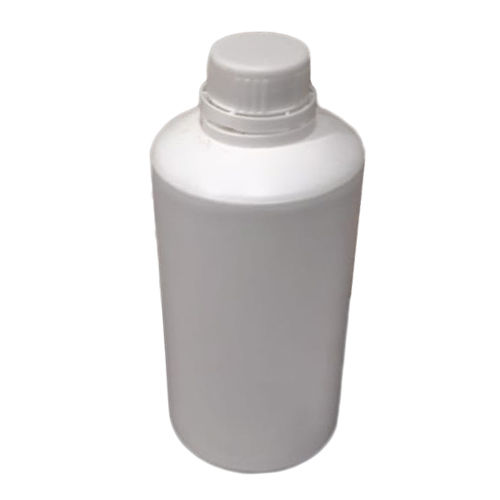 White 1 Ltr Chemical Plastic Bottle With Screw Cap