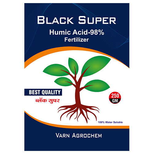 250 GM Black Super Humic Acid-98% Fertilizer