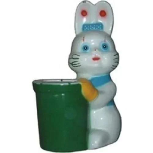 Mini Rabbit Dustbin - Durable Weather-Resistant Design, Ideal for Outdoor Playground Usage