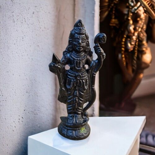 Brass Ram Lalla Statue with Black Antique Finish |Religious idols| |Brass Idols| |Ram Lalla|