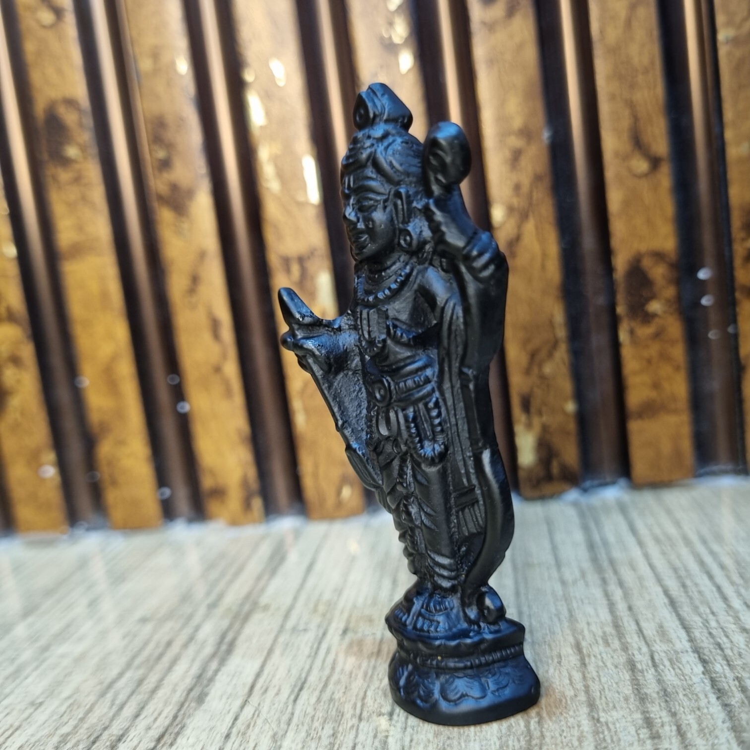 Brass Ram Lalla Statue with Black Antique Finish |Religious idols| |Brass Idols| |Ram Lalla|