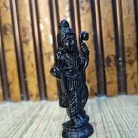 Brass Ram Lalla Statue with Black Antique Finish |Religious idols| |Brass Idols| |Ram Lalla|