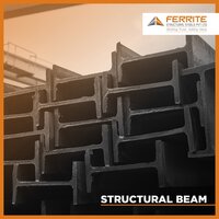 Mild Steel Structural Beams - 2mm Thickness, Polished Silver Finish | High Load-bearing Capacity, Durability, Versatile Design Options