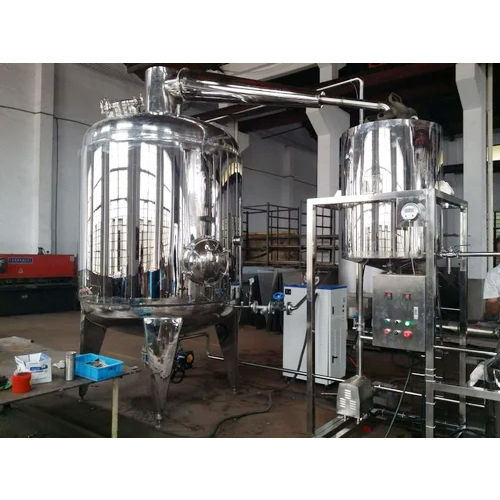Stainless Steel Steam Distillation Plant