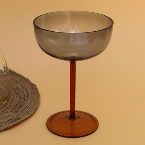 Trendy Colorful Cocktail Glass