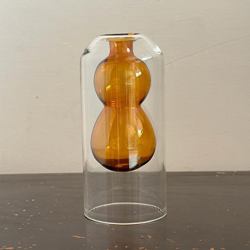 Modern Clear Glass Vase