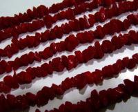 Red Chalcedony Uncut Nugget 6mm To 9mm Beads Strand 35''Long