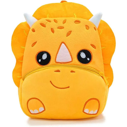 Multi Orange Plush Animal Cartoon Mini Travel Bag