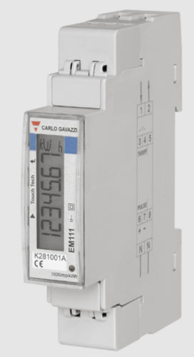 EM111DINAV81XS1PFB Single-Phase MID Energy analyzer,