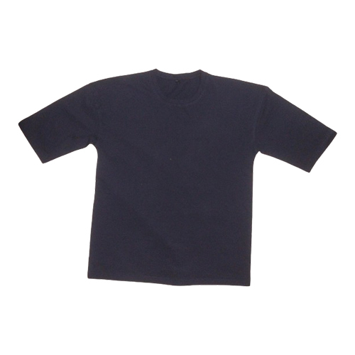 Mens Black Half Sleeves T-Shirt