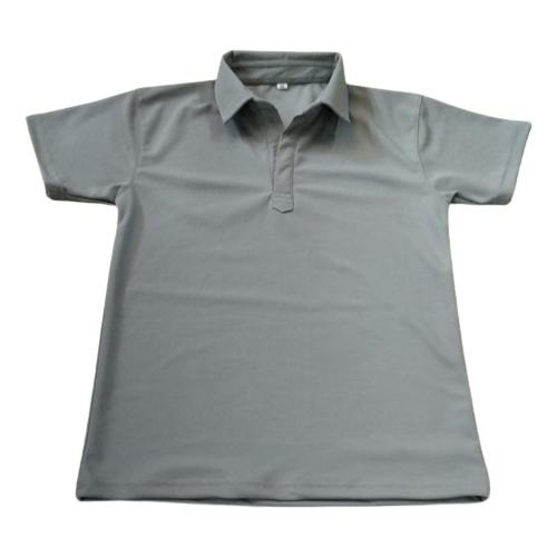 Grey Color Polo T-Shirt