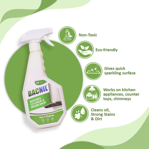 Bacnil Kitchen Cleaner And Degreaser 500Ml - Application: Industrial