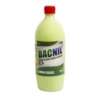 Bacnil Disinfectant Floor Cleaner Assorted 1L - Plastic, 1L, Assorted Colors | Industrial Application, Pine Oil Blend, Various Fragrances