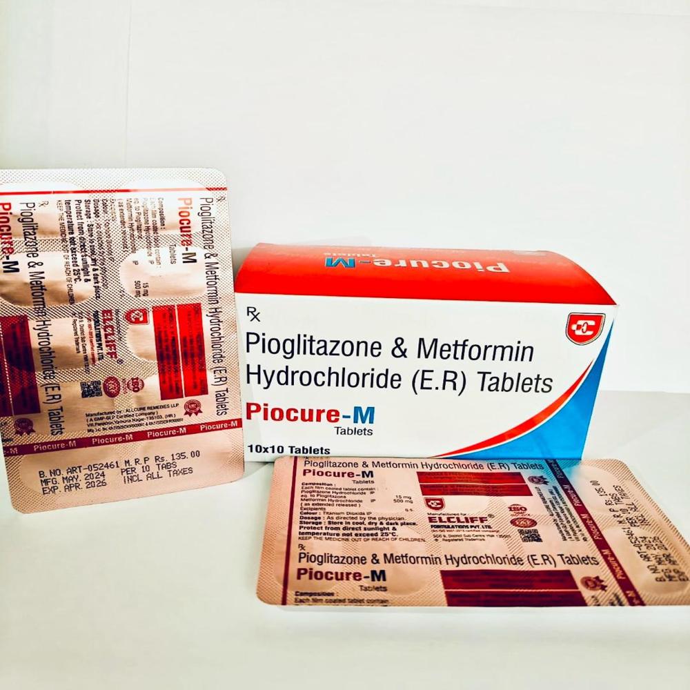 Pioglitazone 15 + Metformin 500 Tablet