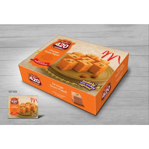 200 G Royal Anjeer Soan Papdi Grade: Food