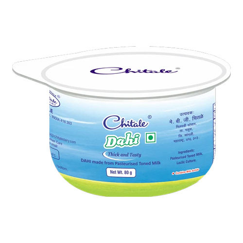 80 G Dahi Made From Pasteurised Toned Milk Age Group: Children