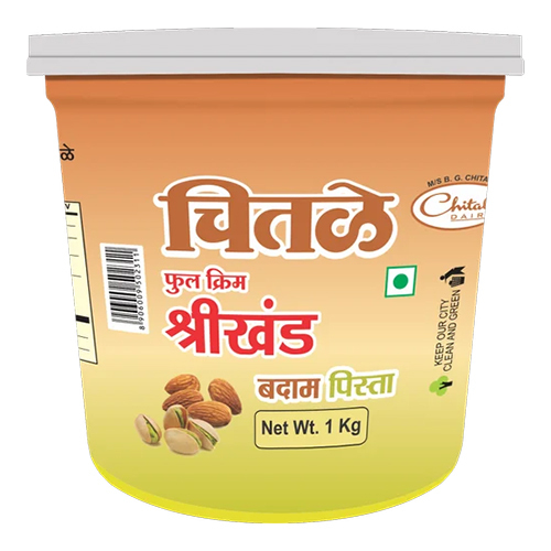 100 G Full Cream Badampista Shrikhand