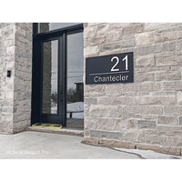 Door Name Plate - Application: Industrial