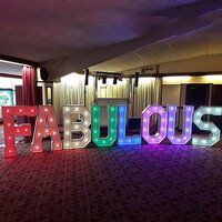 Marquee Light Up Letters