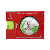 Football Ball Size 5 FIFA Green with shine guard