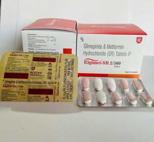 Glimepiride & Metformin Hydrochloride 500