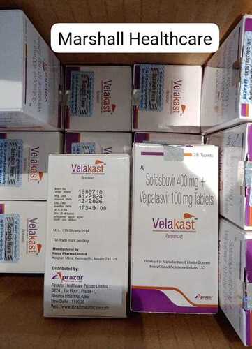 Sofosbuvir 400 Mg Velpatasvir 100 Mg Tablets