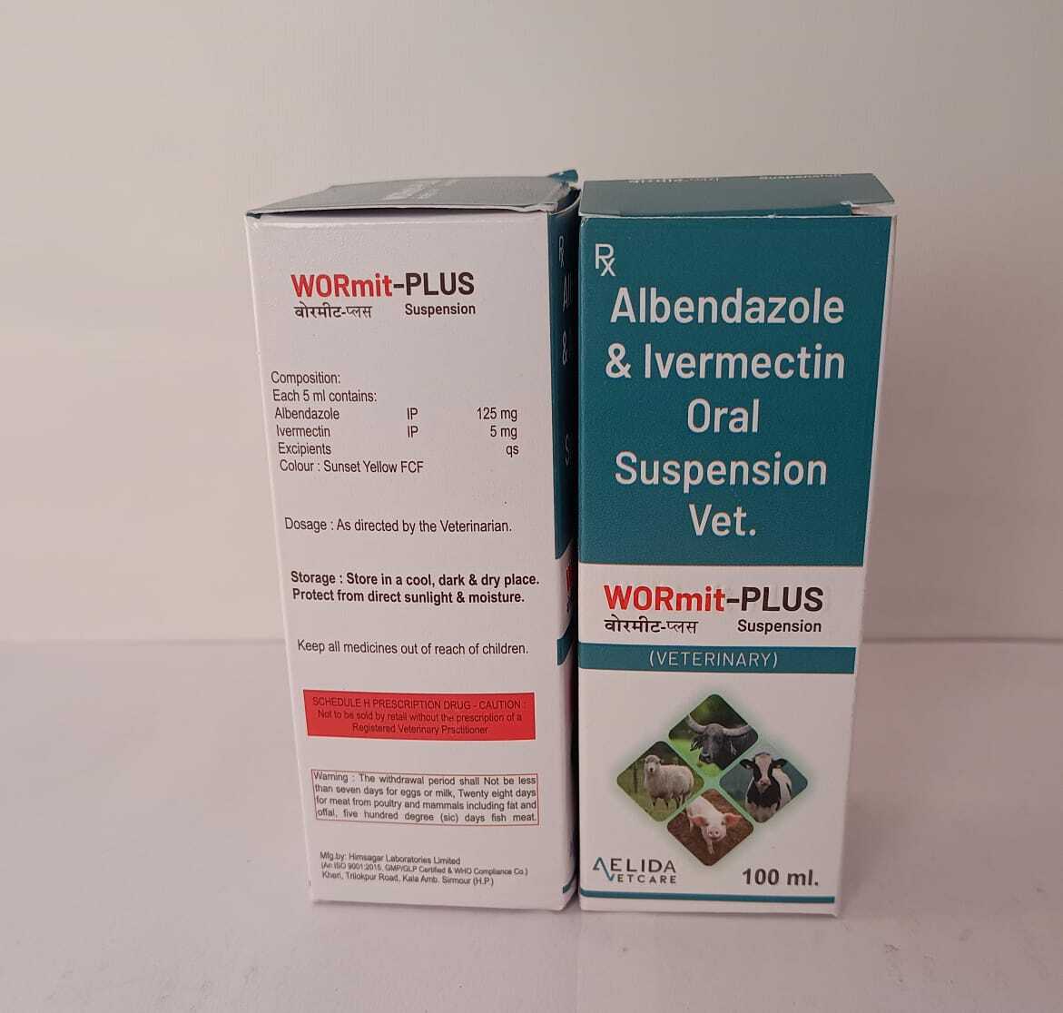 Albendazole  and Ivermection and suspension  long acting