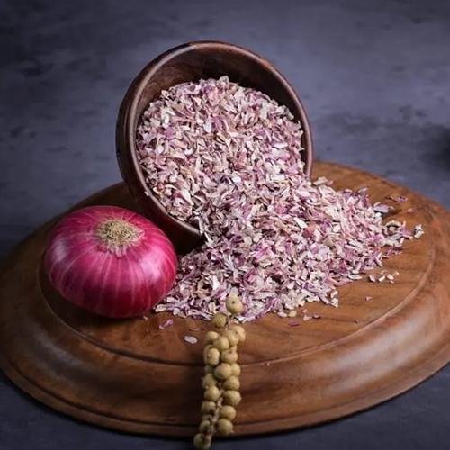 Pink Chopped Dehydrated Onion