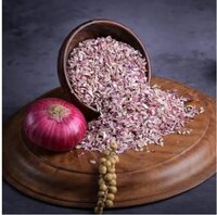 Pink Chopped Dehydrated Onion - Dehydration Method: Common