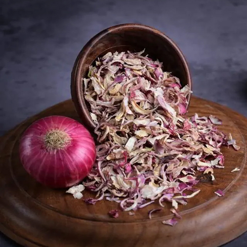 Dehydrated Pink Onion Flakes