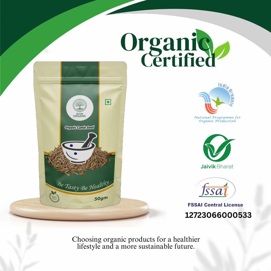 IKON Organic Cumin Seed-50gm