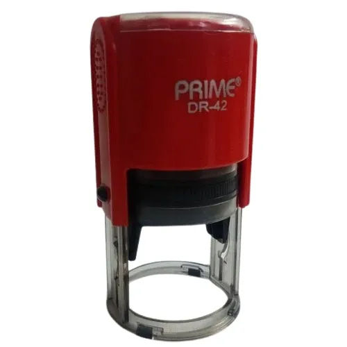 Rubber Prime Dr42 Red Self Inking Stamp