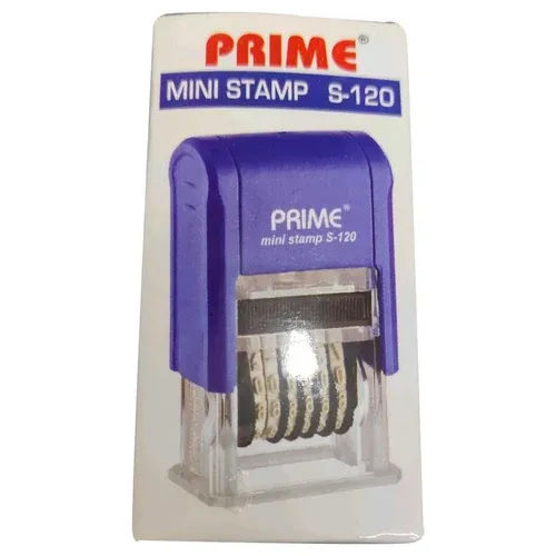 Prime S120 Mini Rubber Stamp Size: Various