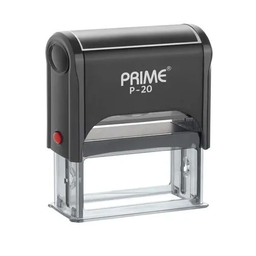 Prime P-20 Self Inking Rubber Stamp Size: Various