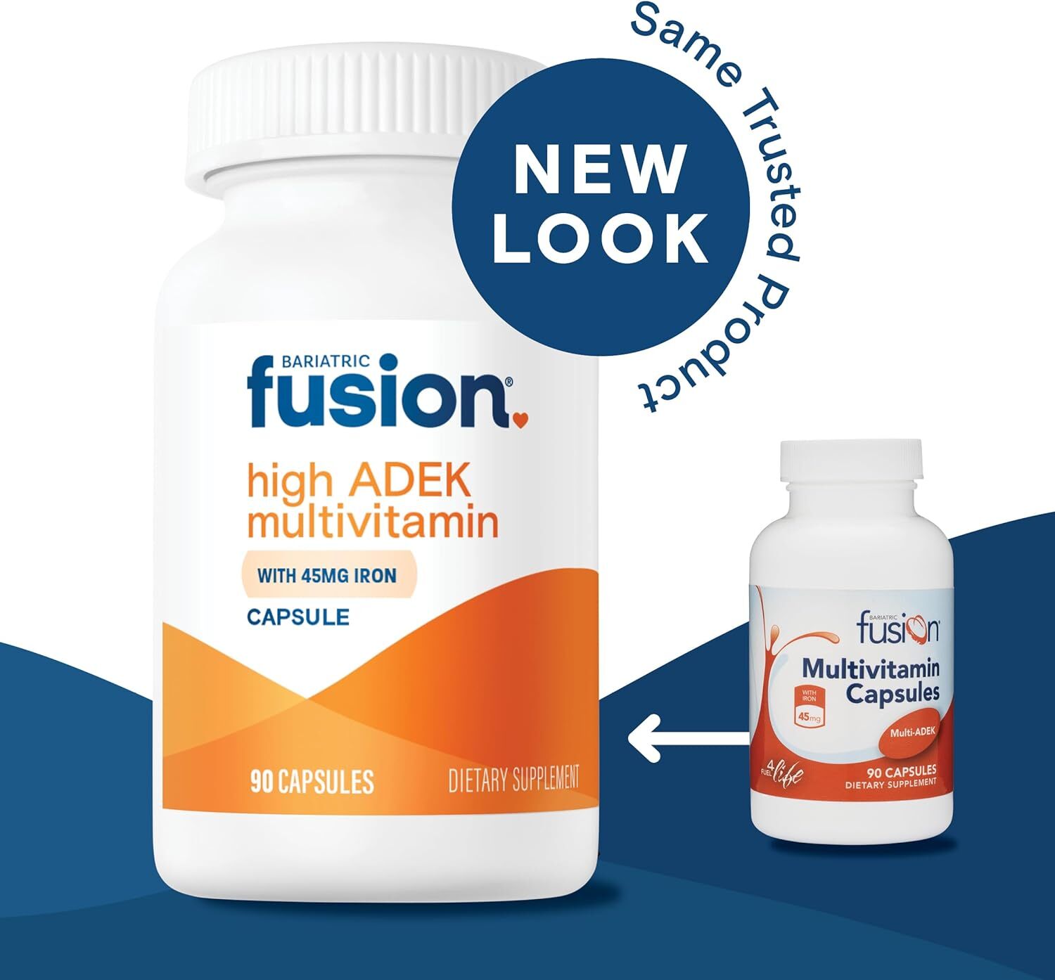 Bariatric Fusion High ADEK Multivitamin with Iron