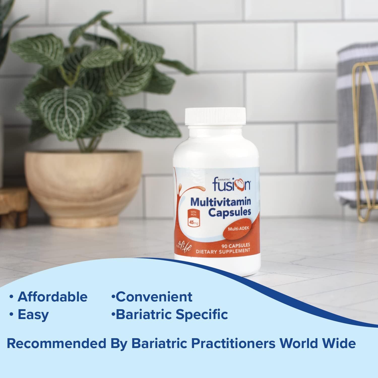 Bariatric Fusion High ADEK Multivitamin with Iron