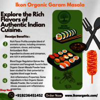 IKON Organic Garam Masala -50 gm