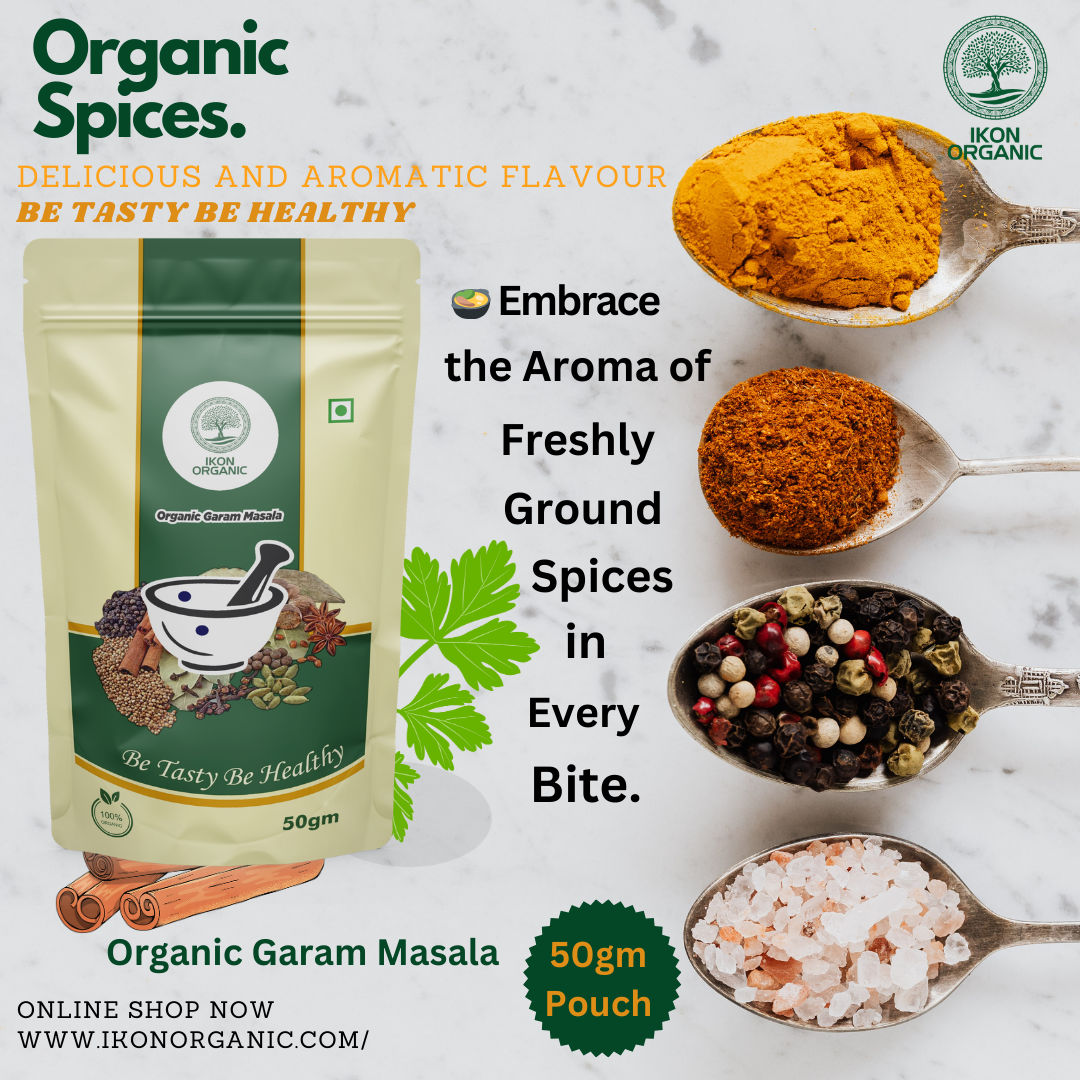 IKON Organic Garam Masala -50 gm