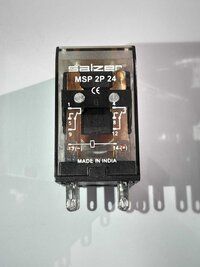 Salzer Glass Relay 5A 2Pole 24V Dc MSP2P24