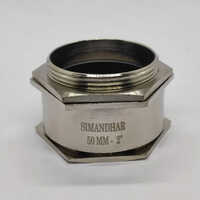 50mm Single Compression Cable Gland - Brass Material, 50mm Dimension | Industrial Application, Warranty Included