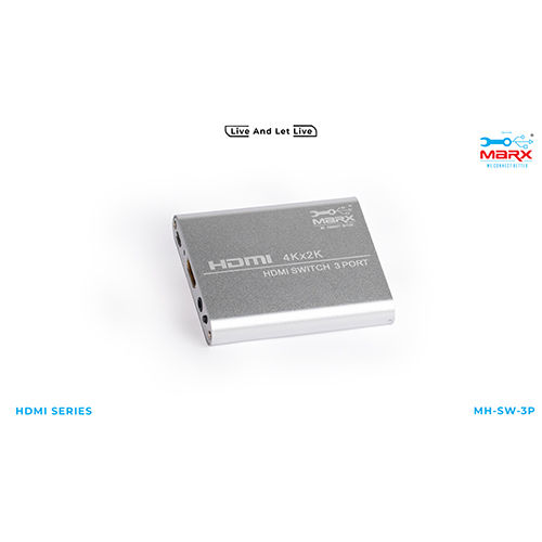 Marx Hdmi Switch 3 Port - Material: Metal