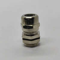 Brass Pg 7 Cable Gland - Brass Shield Material, Round Conductor Shape | Warranty Included, Reliable Cable Management Solution