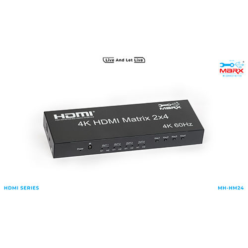 Marx Hdmi Matrix Switch 2-4 - Application: For Display 16 Hd Digital Video Signal On The Same Screen